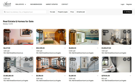 Real Estate Directory