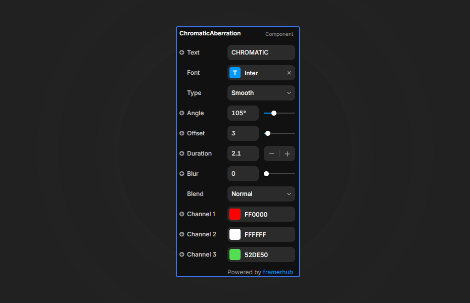 Chromatic Aberration Preview