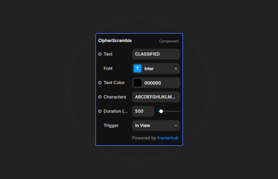 Cipher Scramble Preview