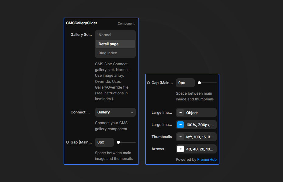 CMS Gallery Slider Preview