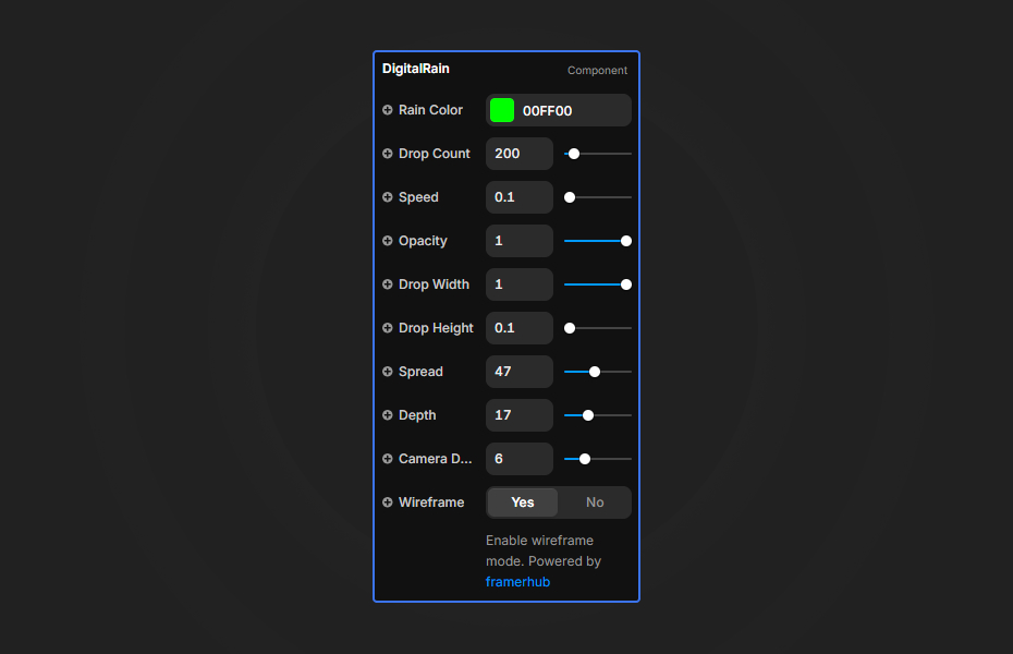 Digital Rain Preview