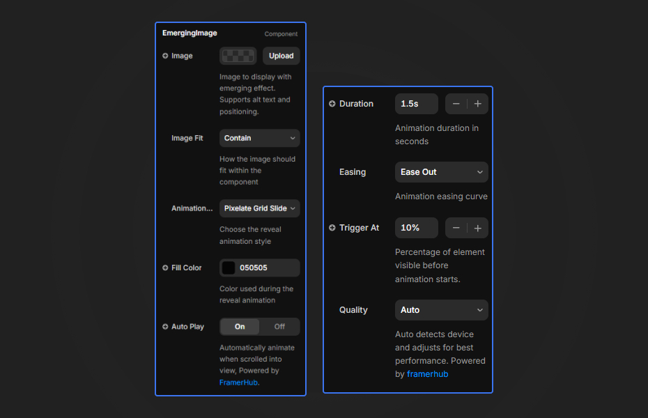 Emerging Image Preview