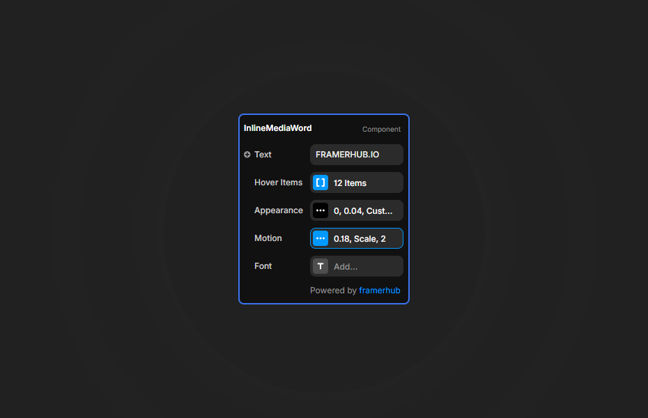 Inline Media Word Preview