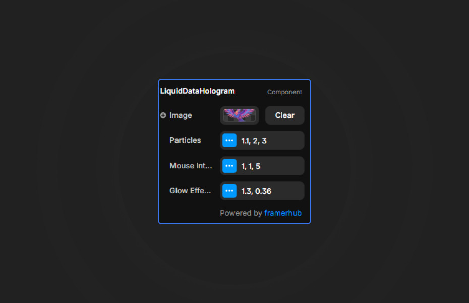 Liquid Data Hologram Preview