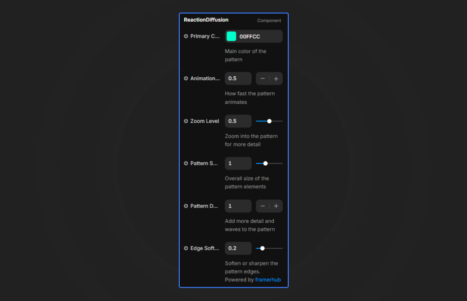 Reaction Diffusion Preview