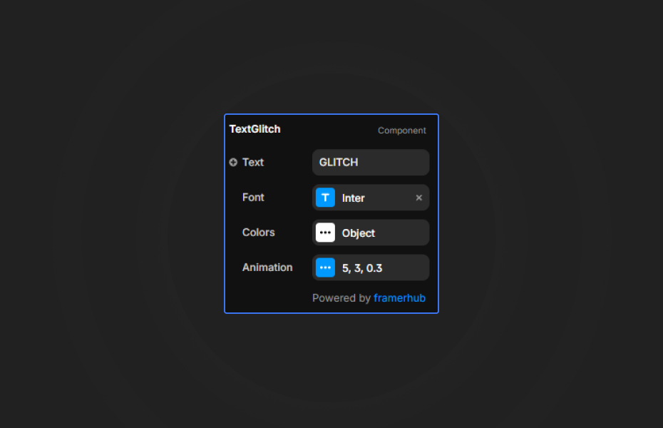 Text Glitch Preview