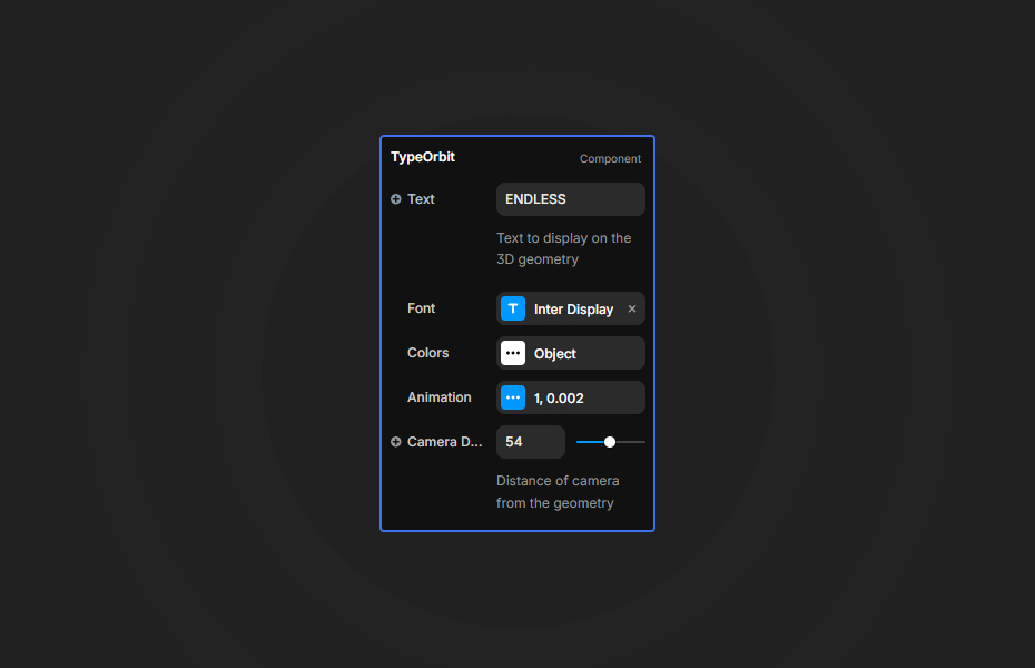 Type Orbit Preview