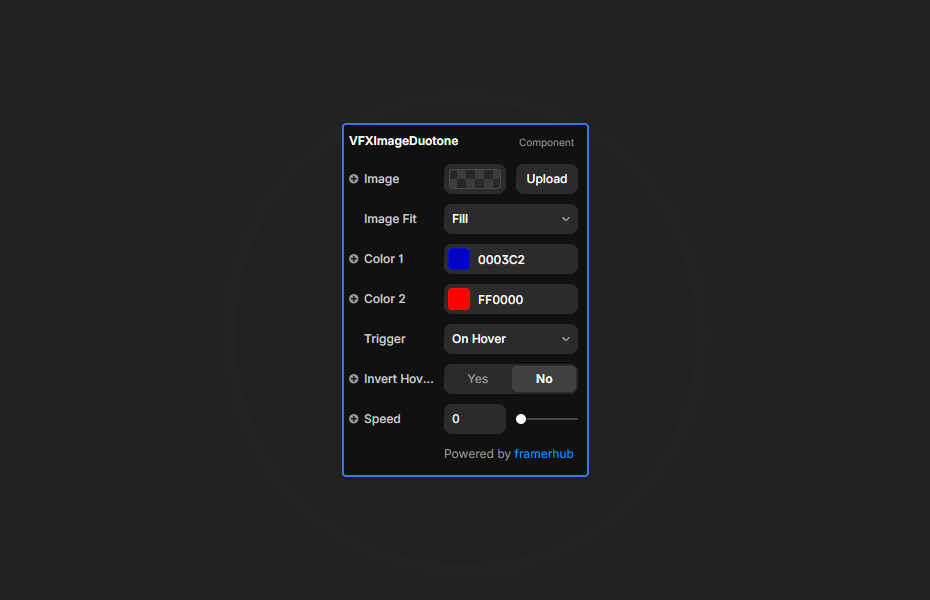 VFX Image Duotone Preview