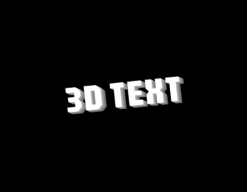 Text 3D