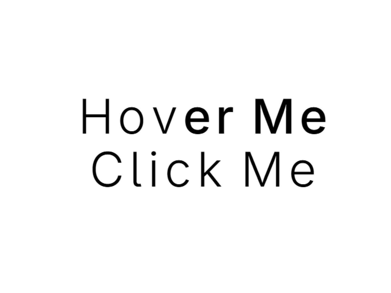 Variable Font Hover